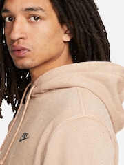 Nike Beige Club+ Revival Sweatshirt - Image 4 of 5
