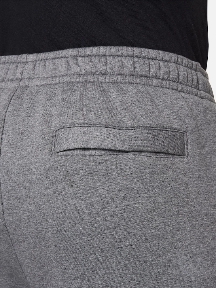 Nike Charcoal Grey Club Cuffed Joggers - Image 7 of 10