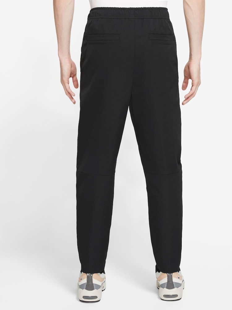 Nike Black Club Woven Tapered Joggers - Image 2 of 3