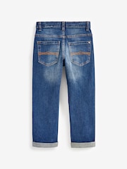Blue Loose Fit Stretch Jeans (3-17yrs) - Image 2 of 2
