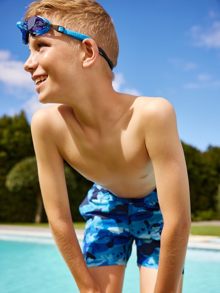 Nike Blue Kids Chrome Swim Goggles - Image 2 of 2
