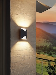 Eglo White Predazzo LED Outdoor Wall Light - Image 1 of 3