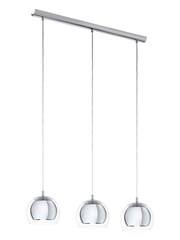 Eglo Silver Chrome Rocamar 3 Light Pendant - Image 3 of 4