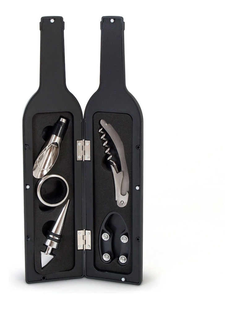 MenKind Wine Bottle Accessory Set - Image 2 of 4