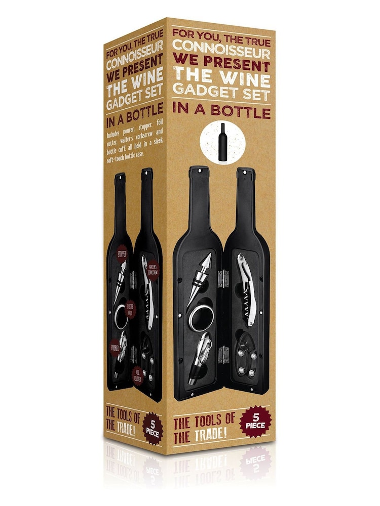 MenKind Wine Bottle Accessory Set - Image 4 of 4 MenKind Wine Bottle Accessory Set - Image 4 of 4