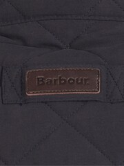 Barbour® Blue Shoveler Quilt Jacket - Image 8 of 9