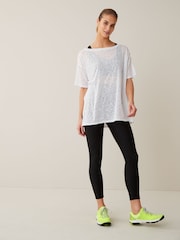 Ultimate Black Next Active Yoga 7/8 Sports Sculpting Leggings - Image 3 of 5