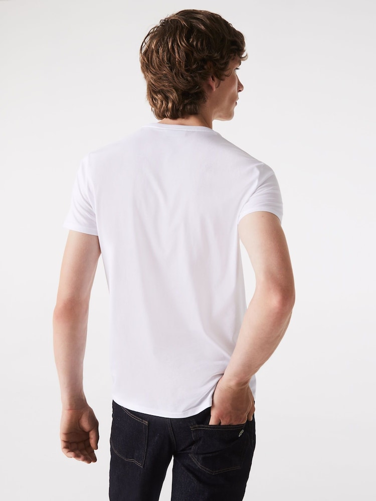Lacoste Luxury Pima 100% Cotton T-Shirt - Image 2 of 6