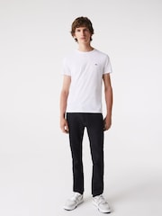 Lacoste Luxury Pima 100% Cotton T-Shirt - Image 3 of 6