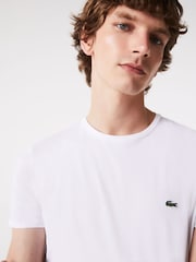Lacoste Luxury Pima 100% Cotton T-Shirt - Image 4 of 6