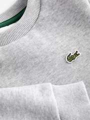 Gri - Hanorac Lacoste Fleece - Imaginea 3 din 3
