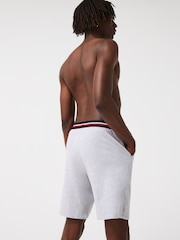 Lacoste Loungewear Three-Tone Waistband Stretch Shorts - Image 2 of 4