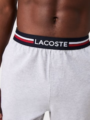 Lacoste Loungewear Three-Tone Waistband Stretch Shorts - Image 3 of 4