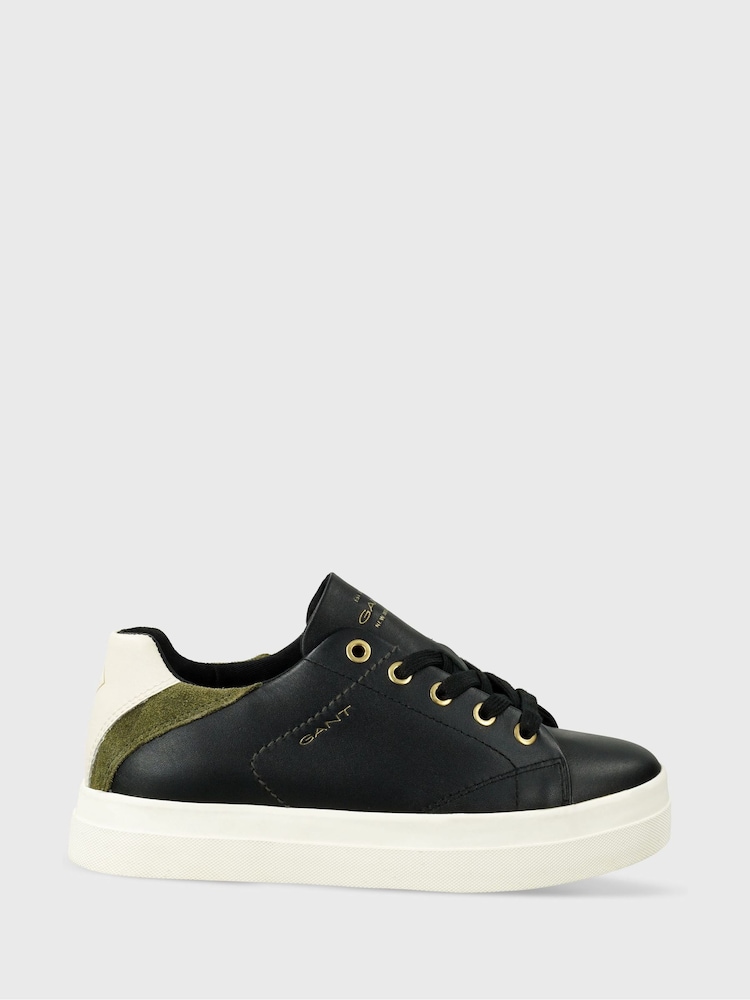 GANT Black Avona Sneakers - Image 2 of 6 GANT Black Avona Sneakers - Image 2 of 6