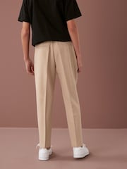 Neutral Pleat Front Trousers (3-16yrs) - Image 2 of 5