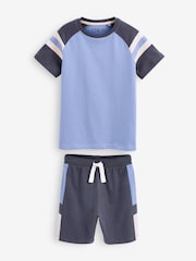 Blue Short Pyjamas 3 Pack (3-16yrs) - Image 4 of 5