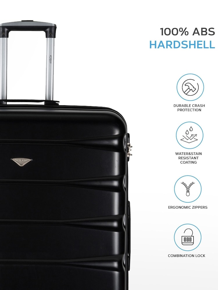 Flight Knight Large Check-In Bag With Set Of 2 Easy Jet Underseat Bags 45x36x20cm - Image 2 of 7