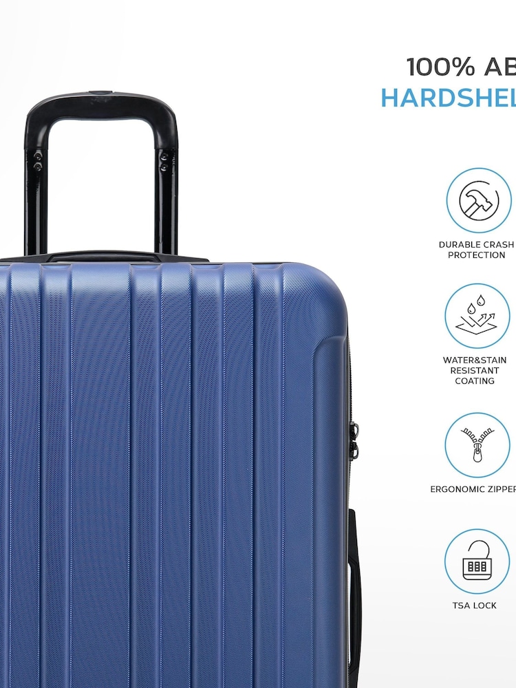 Flight Knight Large Check In & Small Carry-On Hardcase Travel Suitcase Set Of 2 - Image 2 of 5