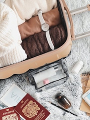 Flight Knight Medium Hardcase Lightweight Check In Suitcase With 4 Wheels - Image 3 of 7
