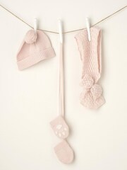 Truly Baby Pink Accessory Set - Image 1 of 1