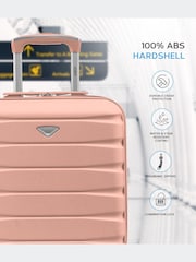 Flight Knight EasyJet Underseat 45x36x20cm 4 Wheel ABS Hard Case Cabin Carry On Suitcase Set Of 2 - Image 5 of 8