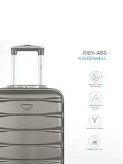 Flight Knight EasyJet Overhead 55x35x20cm Hard Shell Cabin Carry On Case Suitcase Set Of 2 - Image 3 of 7