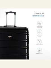 Flight Knight EasyJet Overhead 55x35x20cm Hard Shell Cabin Carry On Case Suitcase Set Of 2 - Image 5 of 8