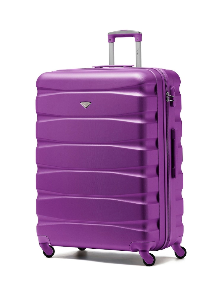 Flight Knight Large Hardcase Lightweight Check In Suitcase With 4 Wheels - Image 1 of 7