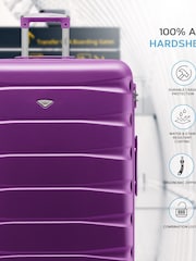 Flight Knight Large Hardcase Lightweight Check In Suitcase With 4 Wheels - Image 2 of 7