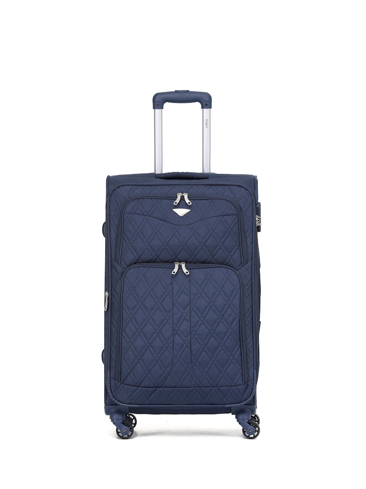 Flight Knight Medium Softcase Lightweight Check-In Suitcase With 4 Wheels - Image 1 of 1
