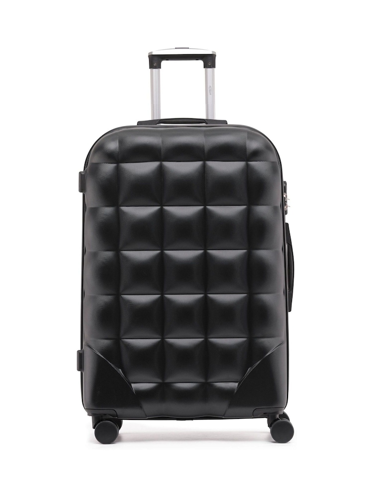 Flight Knight Large Hardcase Printed Lightweight Check In Suitcase With 4 Wheels - Image 1 of 7