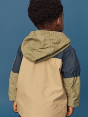 Neutral Colourblock Utility Shower Resistant Summer Coat (3mths-7yrs) - Image 2 of 9