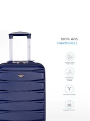 Flight Knight EasyJet Overhead 55x35x20cm Hard Shell Cabin Carry On Case Suitcase Set Of 2 - Image 3 of 7