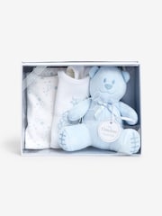 Emile Et Rose Embroidered 100% Cotton Bib & Toy Baby Gift Set - Image 2 of 5