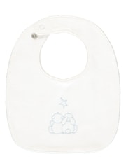 Emile Et Rose Embroidered 100% Cotton Bib & Toy Baby Gift Set - Image 5 of 5