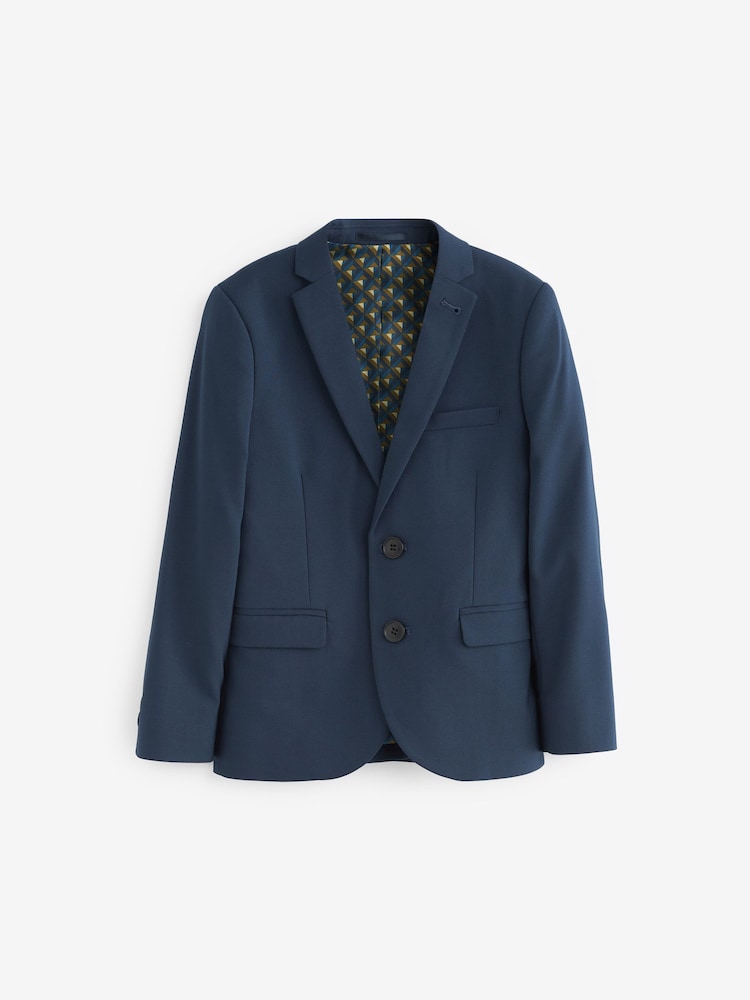 Blue Tailored Fit Suit Jacket (12mths-16yrs) - Image 1 of 6