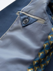 Blue Skinny Fit Suit Jacket (12mths-16yrs) - Image 5 of 5