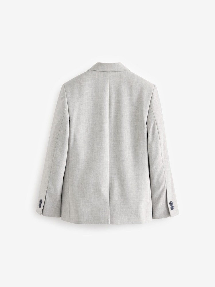 Grey Tailored Fit Jacket (12mths-16yrs) - Image 2 of 2