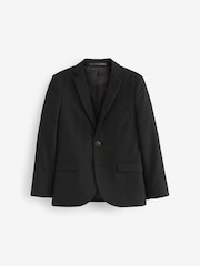 Black Tailored Fit Suit Jacket (12mths-16yrs) - Image 1 of 2