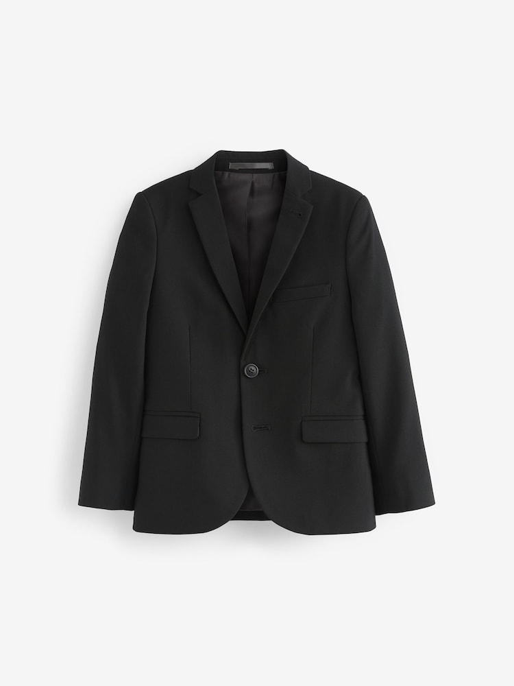 Black Tailored Fit Suit Jacket (12mths-16yrs) - Image 1 of 2