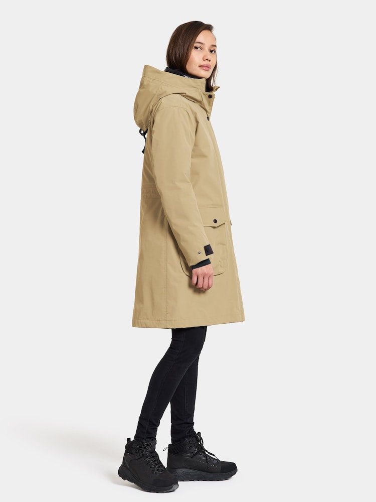 Didriksons Natural Ilsa Wns Parka Jacket - Image 4 of 4