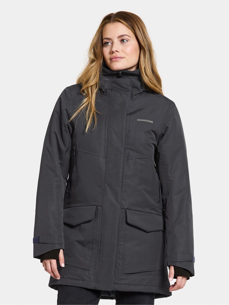 Didriksons Blue Frida Wns Parka 7 Jacket - Image 1 of 4