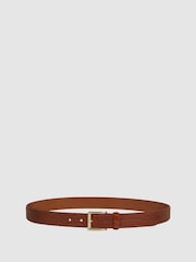 Reiss Tan Albany Leather Belt - Image 4 of 5