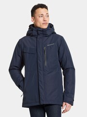Didriksons Unisex Blue Stefan Jacket - Image 1 of 4
