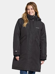 Didriksons Josefine Wns Parka 2 Black Jacket - Image 1 of 4