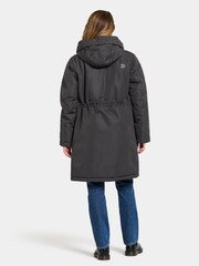 Didriksons Josefine Wns Parka 2 Black Jacket - Image 2 of 4