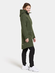Didriksons Green Ilma Wns Parka 8 Jacket - Image 4 of 4
