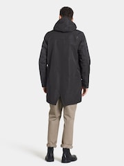 Didriksons Black Mens Andreas Parka Jacket - Image 2 of 4