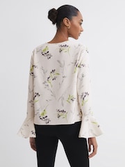Florere Floral V-Neck Top - Image 7 of 10