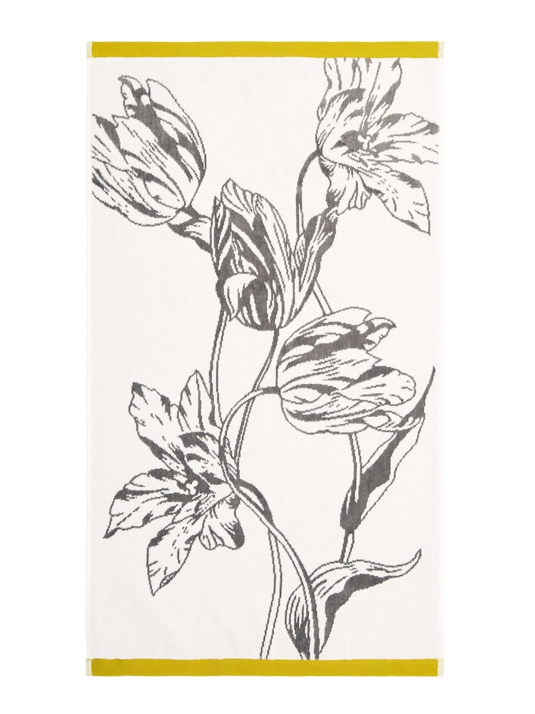 Ted Baker Gold Tulip 100% Cotton Towel - Image 2 of 2